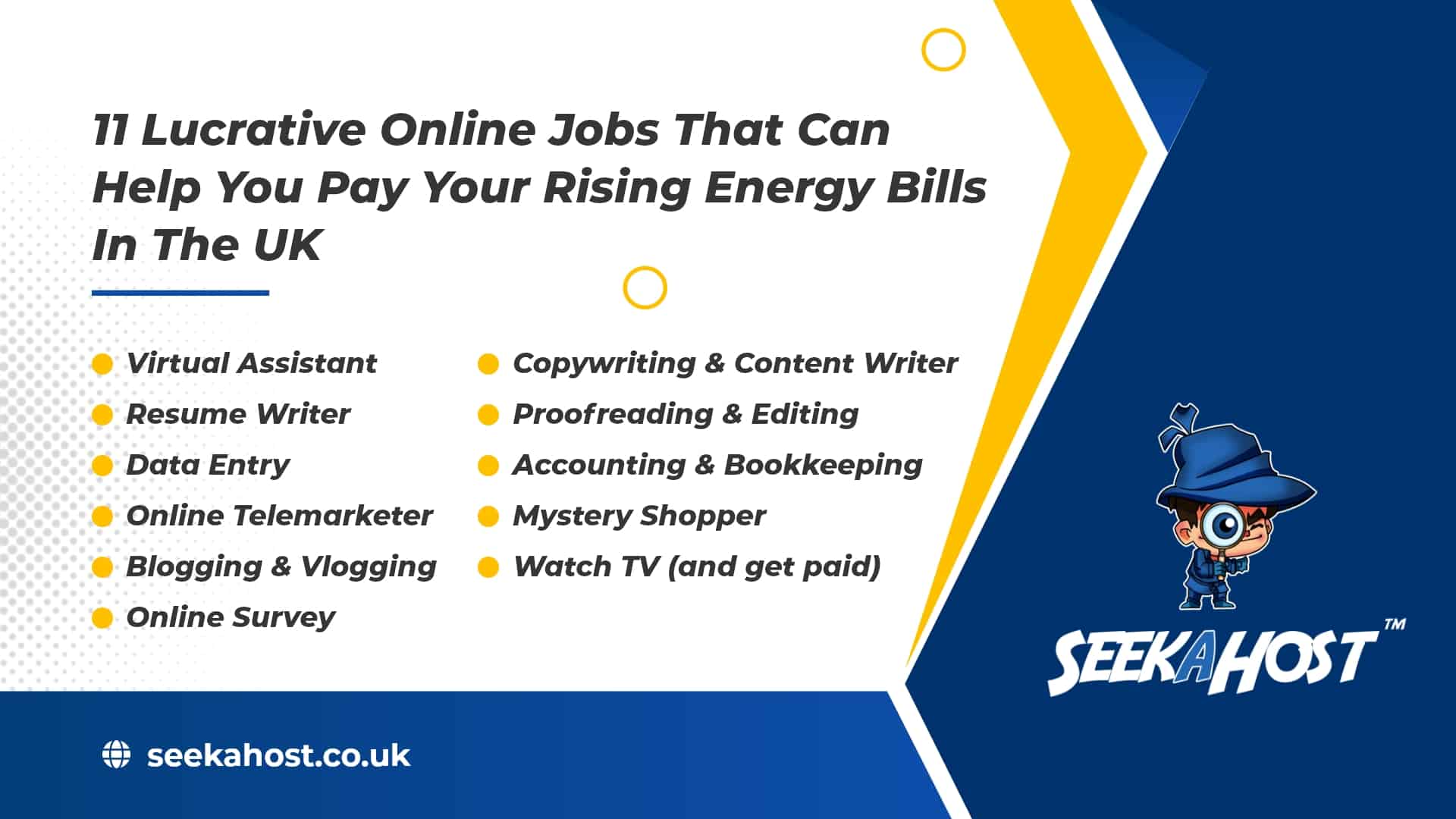 11 Lucrative Online Jobs That Can Help You Pay Your Rising Energy Bills In The UK