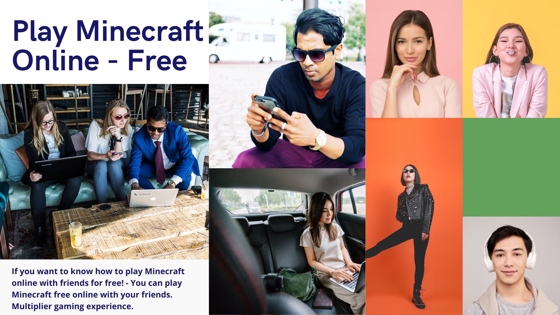 How to Play Minecraft Online Free with friends?